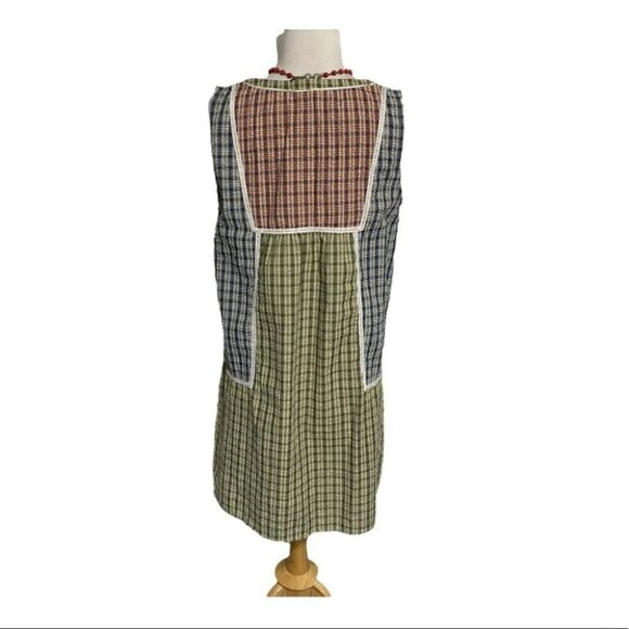 Anthropologie Multicolor Plaid Dress - Picture 4 of 8